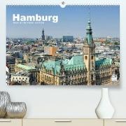 Hamburg Stadt an der Alster und Elbe (Premium, hochwertiger DIN A2 Wandkalender 2022, Kunstdruck in Hochglanz)