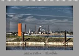 Duisburg am Rhein - R(h)einblicke (Wandkalender 2022 DIN A2 quer)