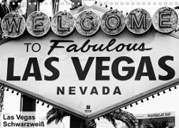 Las Vegas - Schwarzweiß (Wandkalender 2022 DIN A4 quer)
