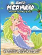 Jumbo Mermaid Coloring Book For Kids
