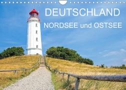 Deutschland- Nordsee und Ostsee (Wandkalender 2022 DIN A4 quer)