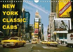 New York Classic Cabs (Wandkalender 2022 DIN A4 quer)