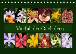 Vielfalt der Orchideen (Tischkalender 2022 DIN A5 quer)