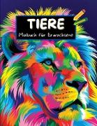 Tiere Malbuch für Erwachsene