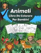 Animali Libro Da Colorare Per Bambini