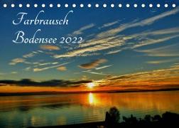 Farbrausch Bodensee (Tischkalender 2022 DIN A5 quer)