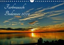Farbrausch Bodensee (Wandkalender 2022 DIN A4 quer)