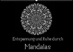 Entspannung und Ruhe durch Mandalas (Wandkalender 2022 DIN A2 quer)