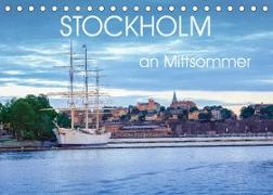 Stockholm an Mittsommer (Tischkalender 2022 DIN A5 quer)