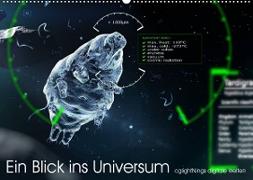 Ein Blick ins Universum - cglightNings digitale Welten (Wandkalender 2022 DIN A2 quer)