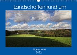 Landschaften rund um Marienheide (Wandkalender 2022 DIN A3 quer)