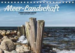 Meer-Landschaft - 12 Monate Schleswig Holstein (Tischkalender 2022 DIN A5 quer)