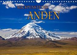 Blickpunkte der Anden (Wandkalender 2022 DIN A4 quer)