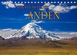Blickpunkte der Anden (Tischkalender 2022 DIN A5 quer)