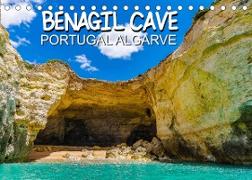 BENAGIL CAVE Portugal Algarve (Tischkalender 2022 DIN A5 quer)