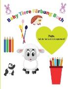 Baby Tiere Färbung Buch