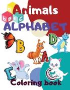 Animals Alphabet Coloring Book