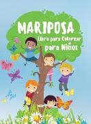 Mariposa Libro para Coloreas para Niños