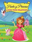 Hada y Princesa libro para colorear