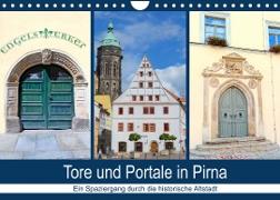 Tore und Portale in Pirna (Wandkalender 2022 DIN A4 quer)