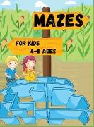 Mazes for kids 4-8 ages