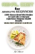 Renal Diet Cookbook for Absolute Beginners
