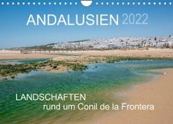 Andalusien - Landschaften rund um Conil de la Frontera (Wandkalender 2022 DIN A4 quer)