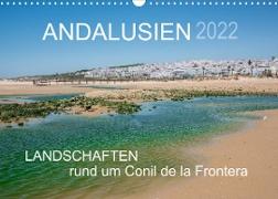 Andalusien - Landschaften rund um Conil de la Frontera (Wandkalender 2022 DIN A3 quer)