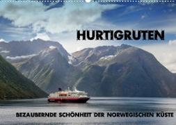 Hurtigruten - Bezaubernde Schönheit der norwegischen Küste (Wandkalender 2022 DIN A2 quer)