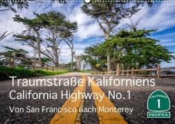Traumstraße Kaliforniens - California Highway No.1 (Wandkalender 2022 DIN A2 quer)
