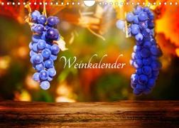 Weinkalender (Wandkalender 2022 DIN A4 quer)