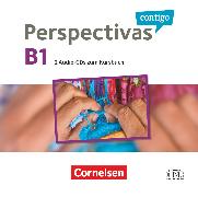Perspectivas contigo, Spanisch für Erwachsene, B1, Audio-CDs, Zum Kurs- und Übungsbuch