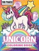 Unicorn Coloring Book, 100 Pages