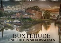 Buxtehude - Eine Perle in Niedersachsen (Wandkalender 2022 DIN A2 quer)