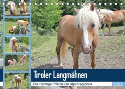 Tiroler LangmähnenAT-Version (Tischkalender 2022 DIN A5 quer)
