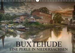 Buxtehude - Eine Perle in Niedersachsen (Wandkalender 2022 DIN A3 quer)