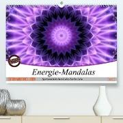 Energie - Mandalas, Spiritualität durch die Farbe Lila (Premium, hochwertiger DIN A2 Wandkalender 2022, Kunstdruck in Hochglanz)