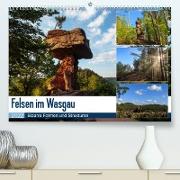 Felsen im Wasgau (Premium, hochwertiger DIN A2 Wandkalender 2022, Kunstdruck in Hochglanz)