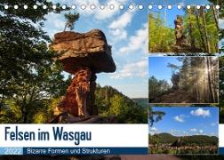 Felsen im Wasgau (Tischkalender 2022 DIN A5 quer)