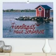 Finnlands raue Schönheit (Premium, hochwertiger DIN A2 Wandkalender 2022, Kunstdruck in Hochglanz)