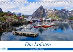 Die Lofoten - Eine Bilder-Reise (Tischkalender 2022 DIN A5 quer)