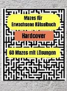 Erwachsene Labyrinthe Puzzle Buch - Hardcover