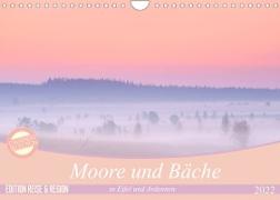 Moore und Bäche in Eifel und Ardennen (Wandkalender 2022 DIN A4 quer)