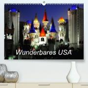 Wunderbares USA (Premium, hochwertiger DIN A2 Wandkalender 2022, Kunstdruck in Hochglanz)