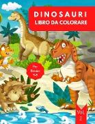 Libro da Colorare di Dinosauri