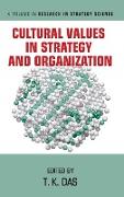 Cultural Values in Strategy and Organization