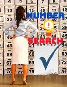 Number Search Puzzles Book for Adults