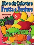 Libro da Colorare Frutta e Verdura