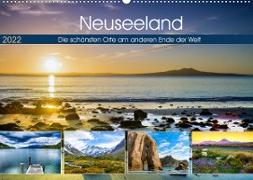 Neuseeland - Die schönsten Orte am anderen Ende der Welt (Wandkalender 2022 DIN A2 quer)