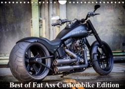Exklusive Best of Fat Ass Custombike Edition, feinste Harleys mit fettem Hintern (Wandkalender 2022 DIN A4 quer)